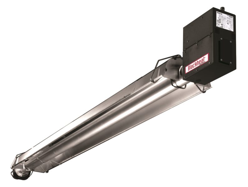 GAS TUBE RADIANT HEATER 6M / Industrial Heating Cooling Ventilation Distribution Fans Warehouse Australia / Fanmaster