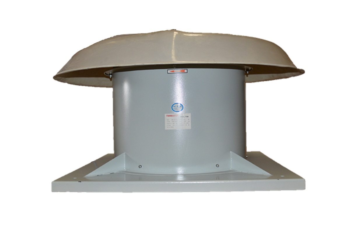HOODED ROOF FAN 400MM 0.55KW / Industrial Heating Cooling Ventilation Distribution Fans Warehouse Australia / Fanmaster