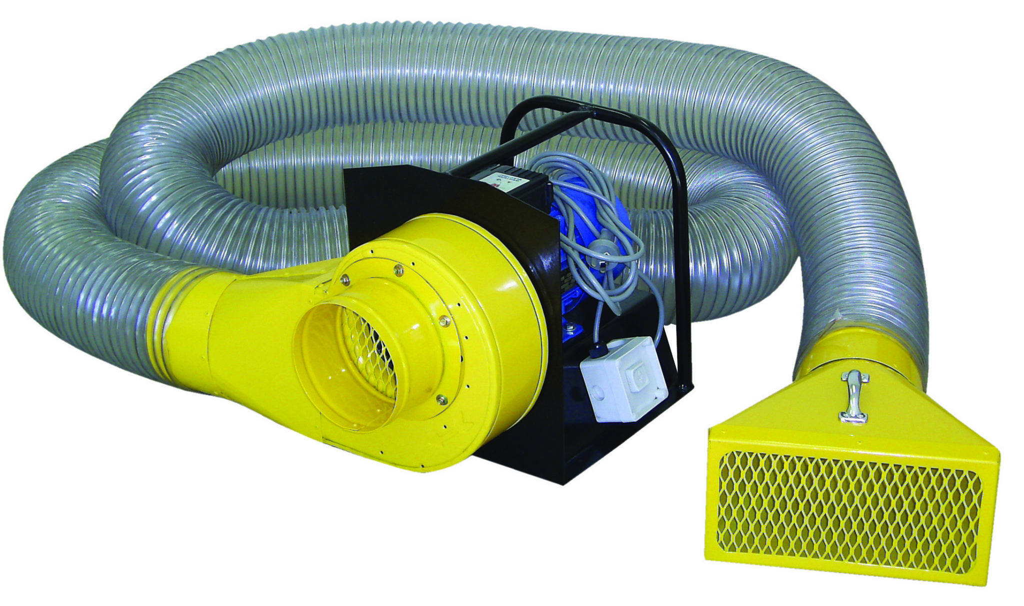 PORTABLE EXHAUST BLOWER 150MM 415V